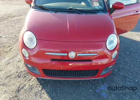 2012 Fiat 500 Sport z USA, uszkodzony, nr VIN 3C3CFFBR3CT113253